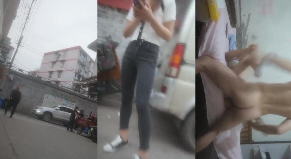傍晚时间,一堆站街女,选了个妹子带小房间操逼,超近视角看小穴,JB插入激情爆操1