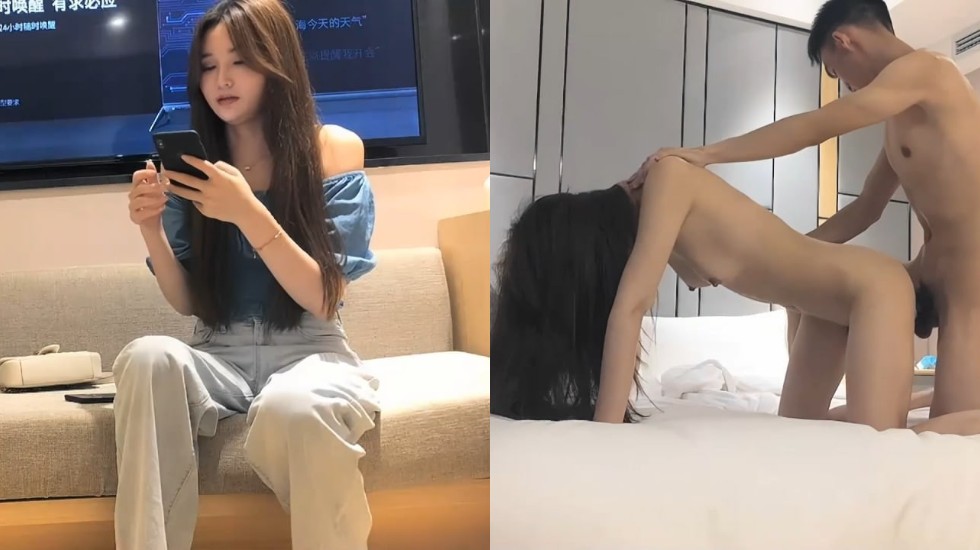 酒吧找来胸部最饱满的美女直捣黄龙,不到十分钟就缴械