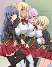 巨乳ドスケベ学园下巻目指せ!ハーレムエンド。